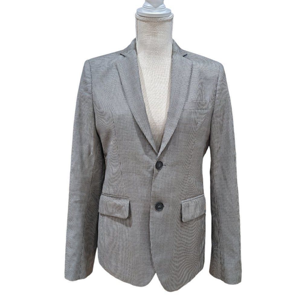EACH X OTHER by Robert Montgomery LIMITED EDITION Houndstooth Wool Blazer Size M